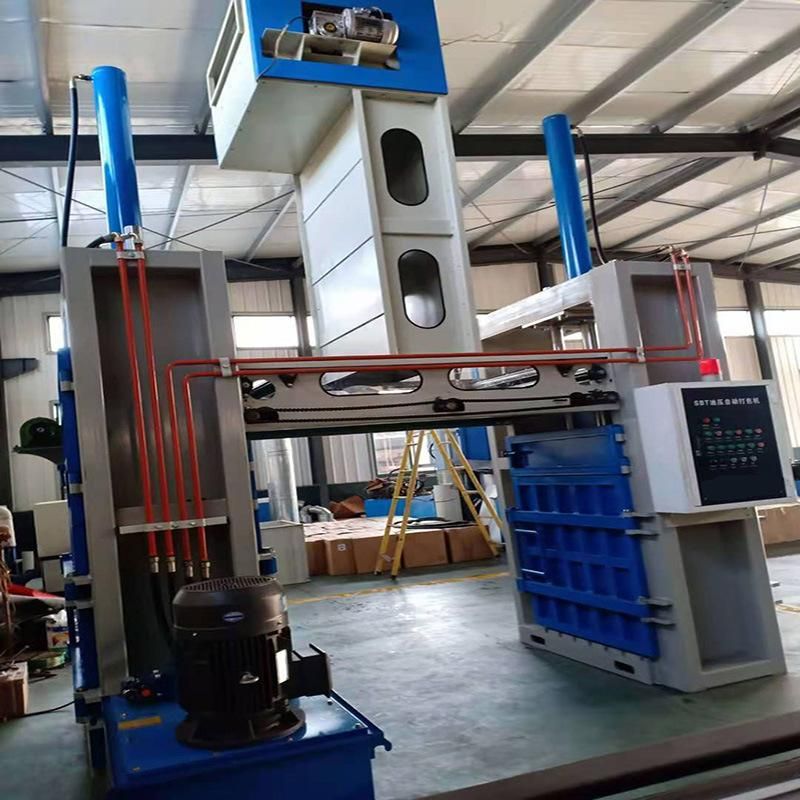 Scrap Metal Hydraulic Baler Automatic Steel Bar Briquetting Machine Scrap Iron Baling Briquetting Machine