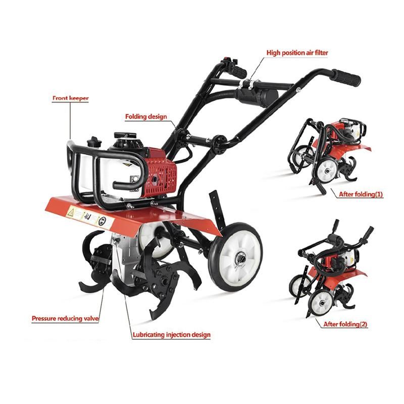 Mini Tiller Engine Farm Gasoline Power Mt11 Walking Tractor Crus Price Gearbox Petrol Mini Power Tiller China Garden Rotary Mini Power Tiller Cultivator Price