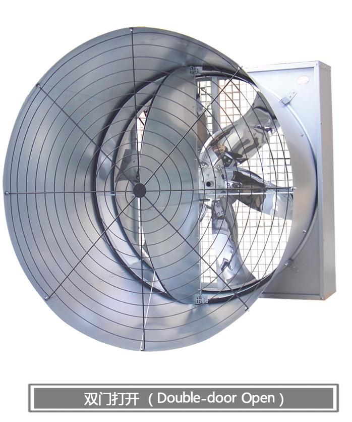 50 Inch Poutry Farm Exhaust Fans with Galvanized Steel Shutter