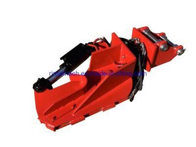Excavator Mounted Rotationg Tree Shear Harvester