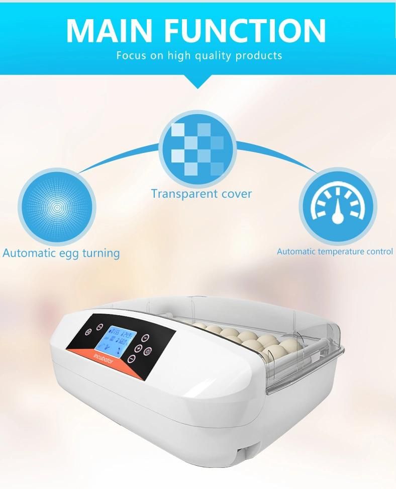 Hhd Brand New Arrival G32A Chicken Egg Incubator for Home Use