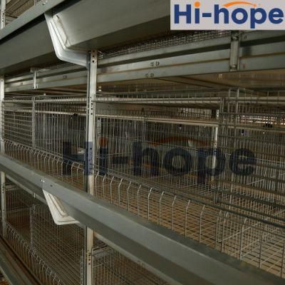Hot DIP Galvanized Chicken Cage for Layer Poultry Farm Equipment