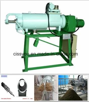 Cow Solid Liquid Manure Separator Screw Press Dewatering Extrusion Machine