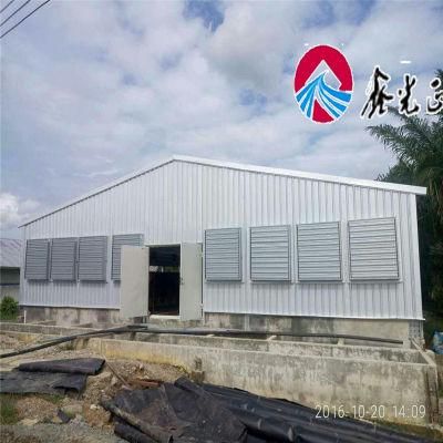 Factory Direct Sale Broiler Poultry Farm House Design with Broiler Poultry Farm Equipment