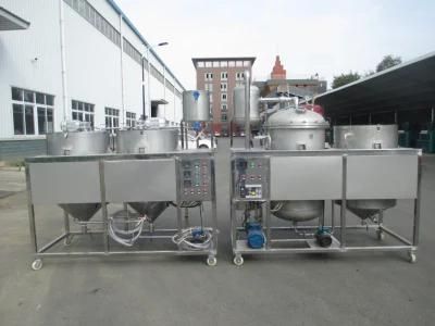 1.5-2tpd 304 Mini Crude Oil Refinery Machine