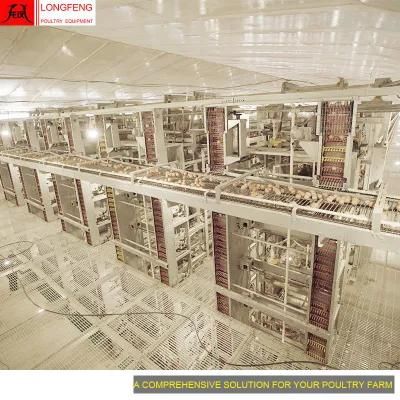 Factory Price Longfeng 1 Year Warranty China Farm Layer Cages Feeding Poultry Equipment