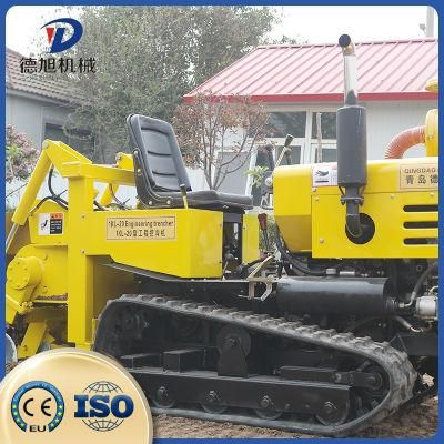Durable Wheel Loader Trencher Portable Trencher Handheld Chain Trencher