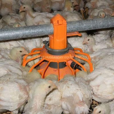 Pure Material Poultry Plastic Pan Feeder for Chicken/Goose/Duck