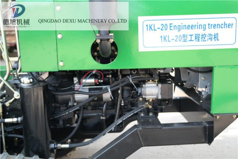 High Quality Depth 0-1500mm Pto Trencher/ Chain Trencher/Ditching Machine