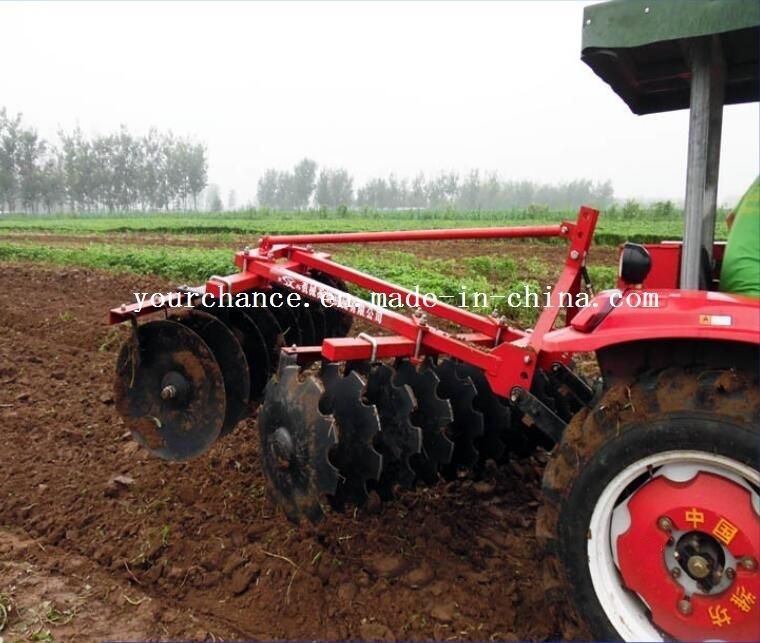 Tip Sale 1bjx-2.4 2.4m Width 22 Dsics Mounted Medium Disc Harrow for 65-80HP Tractor