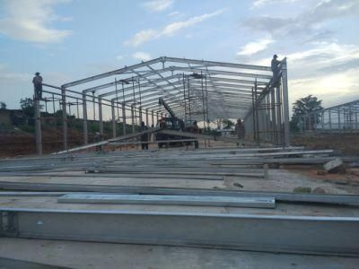 Prefab Steel Structure Nail Factory in Ghana