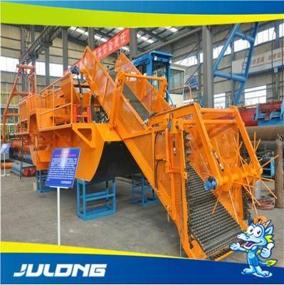 Full Automatic Water Surface Cleaning Boat Seabed Plant Harvester