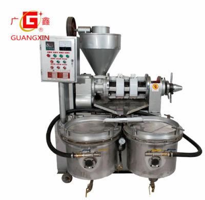 Guangxin 3tpd Oil Press Combined with Vacuum Filter Soybean Sesame Edible Oil Making Machine