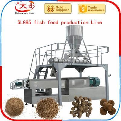 Floating Fish Feed Twin Screw Snacks Food Extruder
