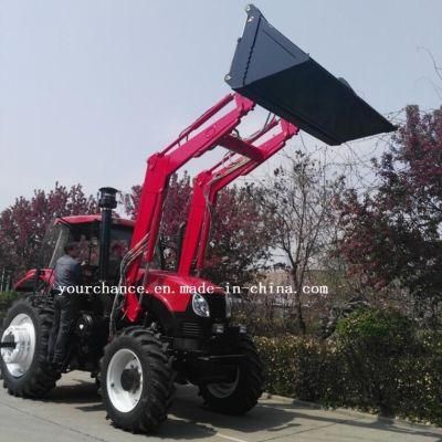 Tz16D China Manufacturer Sell Wheel Farm Tractor Front End Loader with 2.4m Width 4 in 1 Bucket