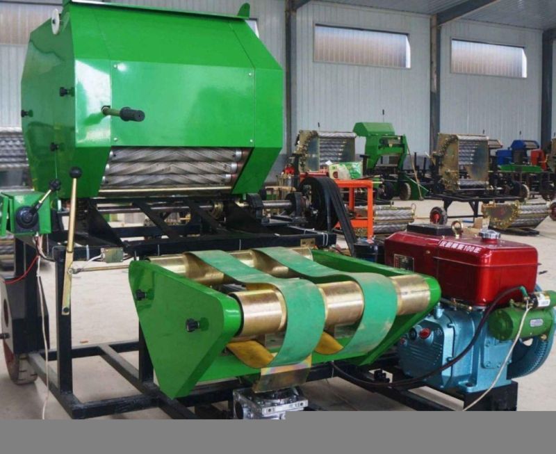 Customized Popular Round Corn Silage Baler