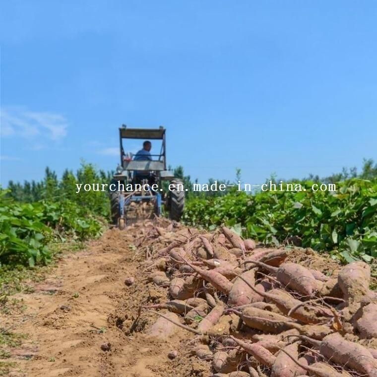 High Quality Farm Machine 4u-2 2 Rows 1650mm Working Width 40-80HP Tractor Mounted Potato Harvester for Sale