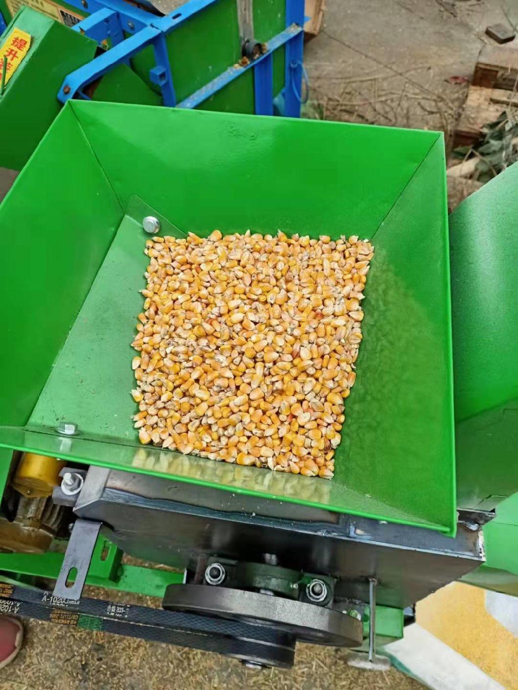 Mini Household Chaff Silage Forage Crushing Machine Hay Cutter Farm Straw Chopper Grinder