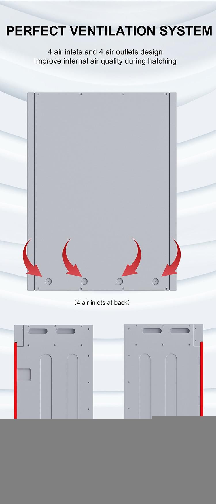 Hottest 2000 PCS Eggs Automatic Egg Incubator for Hot Sale Ew2000