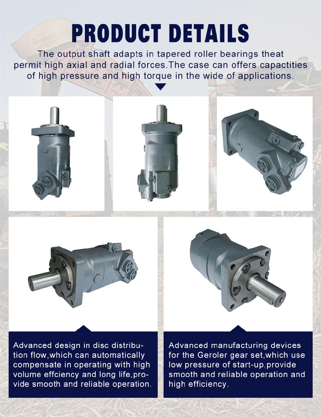 Bmv Omv Bm6 Hydraulic Drive Wheel Motor 315cc 400cc 500cc 630cc 800cc 1000cc Hydraulic Engine