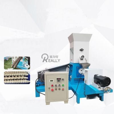 Automatic Chicken Poultry Cattle Animal Pellet Machine Floating Fish Feed Processing Extruder for Fish Food Stock Feed Making Machine