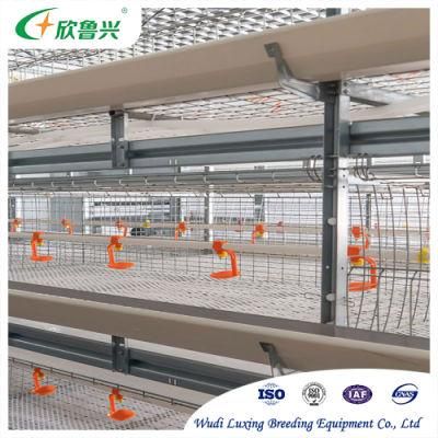 Hot Galvanized Poultry Farm Cage 90 / 96 / 120 / 128 / 160birds Laying Chicken Battery Layer Poultry Cage