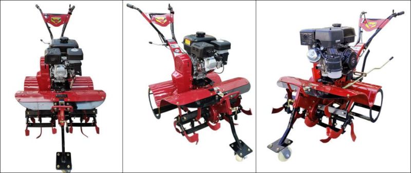 Factory Price Farming Machine Four Wheels Rotary Tiller