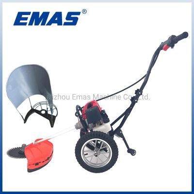 52cc Petrol/Gasoline Hand Push Paddy Cutting Machine