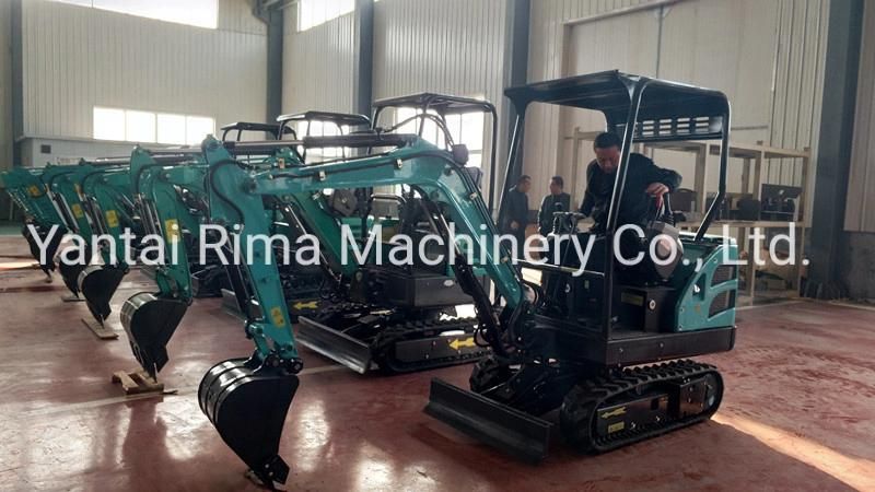 Hydraulic Small Mini Compact Size Excavator with Petrol / Diesel / Electric Motor