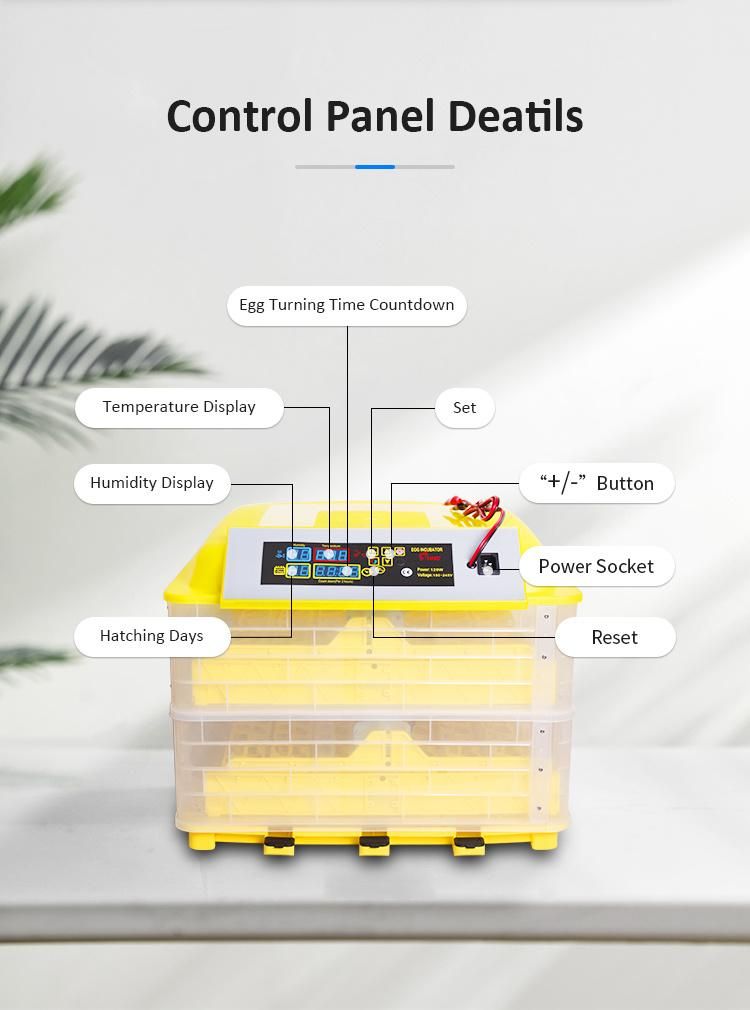 Hhd DC 12V 96 Chicken Egg Incubator in Zimbabwe for Sale