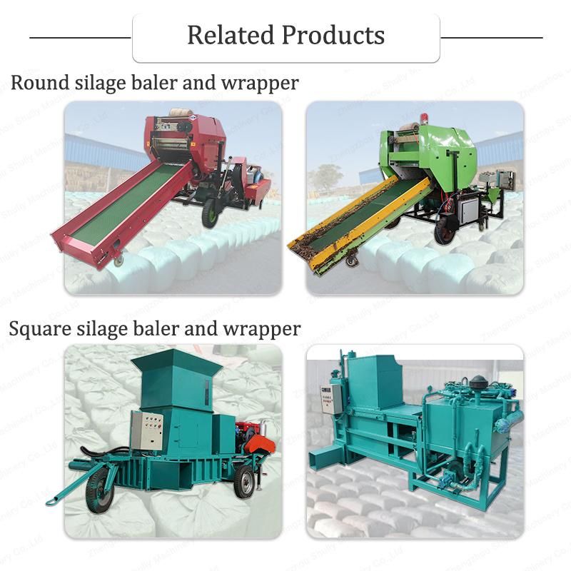 Animal Feed Farm Tractor Mounted Corn Straw Crusher Corn Silage Harvester