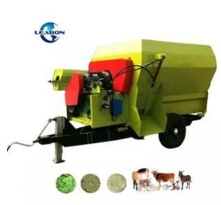 New Tmr Feeding Mixing Machine Cow Cattle Camel Feed Mixer for Dairy Farm