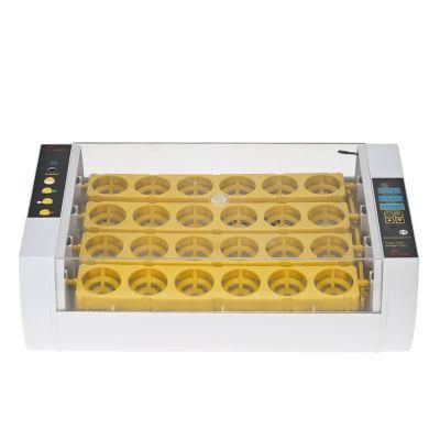 Holding 24 Eggs New Promotion Poultry Equipment Egg Incubator Egg Hatching Incubator Price