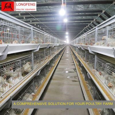 Hot Sale Computerized Longfeng China Poultry Farm Layer Cages Egg Chicken Broiler Cage 9lcr-3120