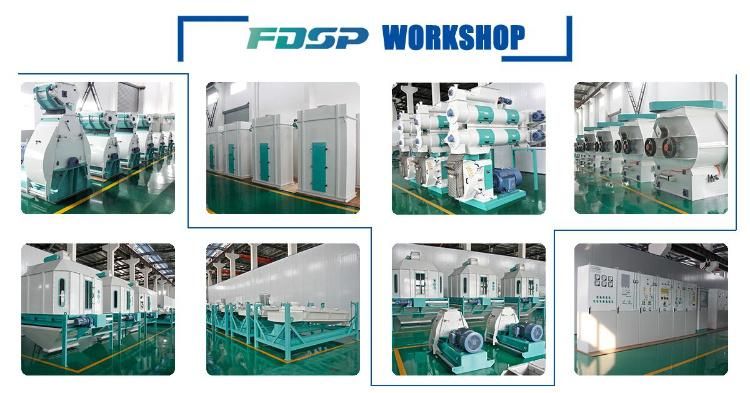 Large Capacity Animal Feed Processing Line Livestock Feed Production Line