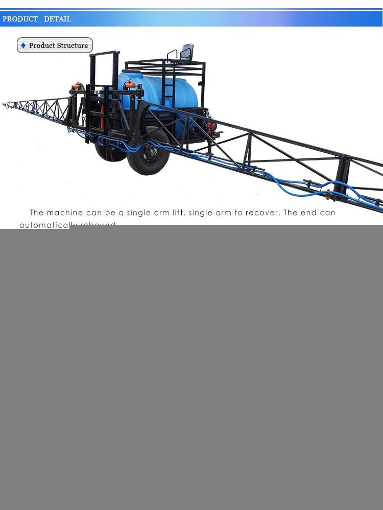 Agricultural Pesticide Machinery Golf Pulling Locust Boom Sprayer