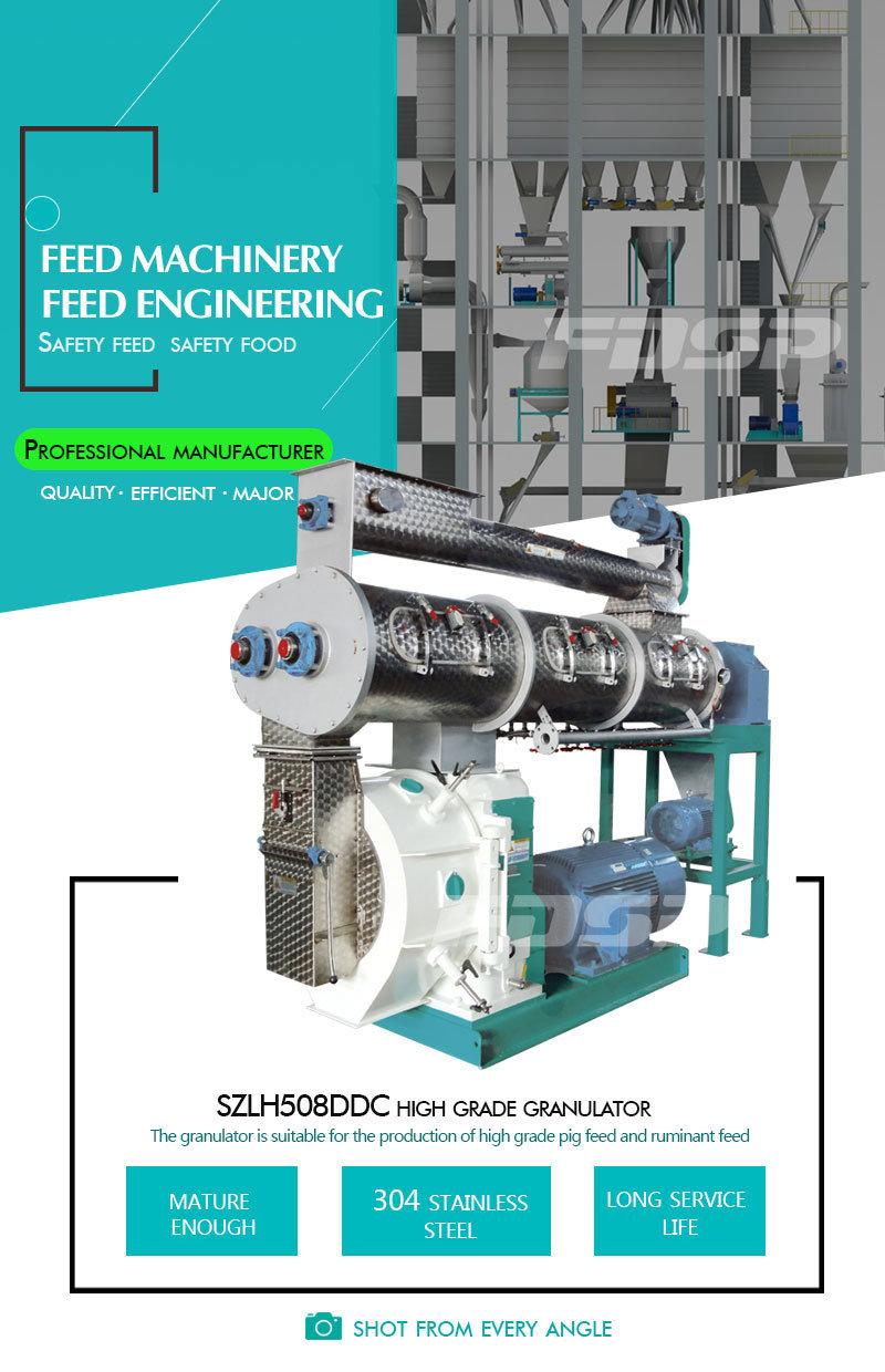 Factory Supplier Double Shaft Conditioner High Grade Feed Pellet Machine