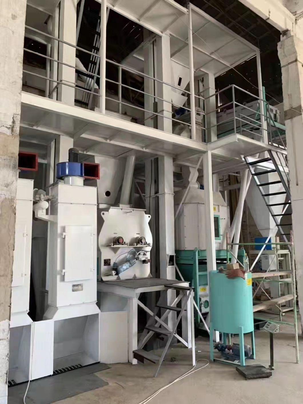 2-4ton Per Hour Chiken Cattle Horse Poultry Animal Feed Production Line with Feed Pelleting Machine/Hammer Mill/Mixer/Packing Scale