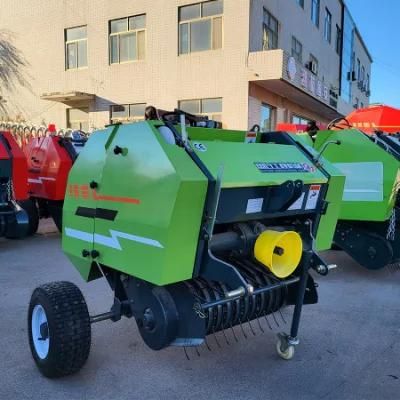 Factory Direct Full Automatic Agriculture Compact Pto Mini Round Hay Grass Baler Machine for Sale