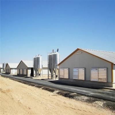 Prefabricated Easily Management Small Labor Steel Chicken Poultry Shed