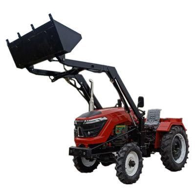 Muti Purpose Use 4 Wheel Drive Small Mini Tractors 30HP 40HP 45HP Compact Tractors for Farm Garden Lawn Forest with