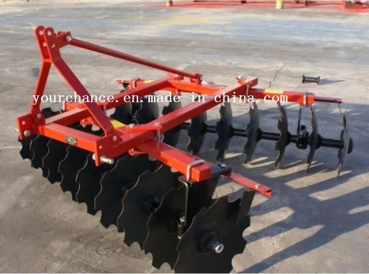 High Quality Agricultural Machinery 1bqx Series 12-28 Discs 1.1-2.7m Working Width Light Duty Disc Harrow Made in China