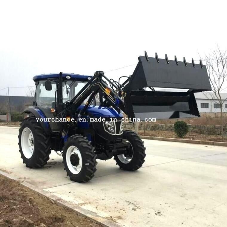 Europe Hot Sale Tip Quality Ce Certificate Tz06D Front End Loader for Foton 45-65HP Wheel Farm Tractor