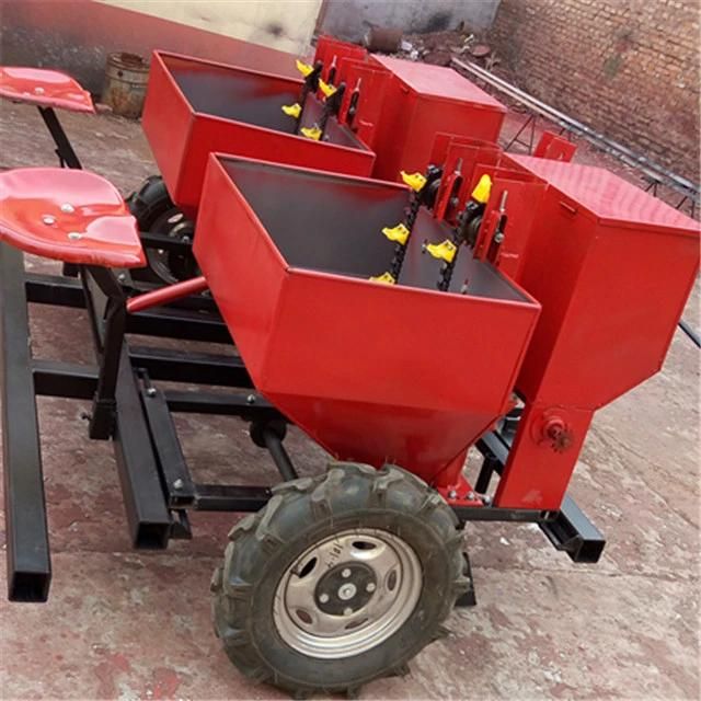 China Small Tractor Driven 4 Rows Potato Seeder Machine for Sale