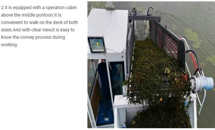 Seaweed Harvesting Boats Aquatic Weed Harvester for Sale