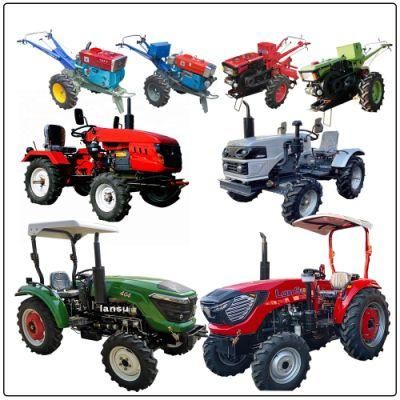 China Suppliers Hot Sale 25-120HP 4WD Agricultural Wheel Farm Tractor Small Mini Compact Graden Tractors with ISO CE Pvoc Coc Certificate