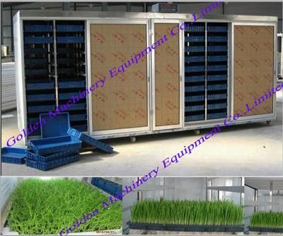 China Automatic Animal Feed Barley Grass Growing Planting Machine