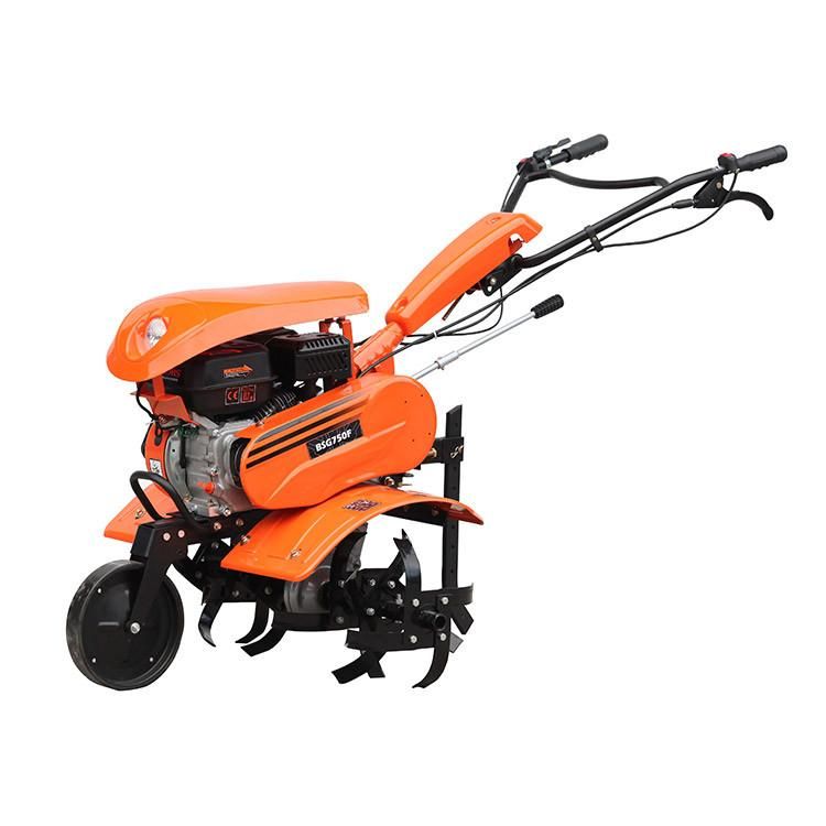 Multifuctional Agricultural Chain Track Micro Cultivator 212 Cc 7.5HP Tillage Farm Machine Power Tiller