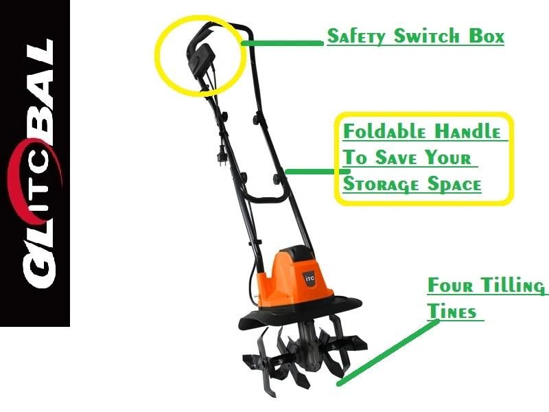 Most Popular-Electric Garden/Farm Cultivator/Tiller Machine-Power Tools