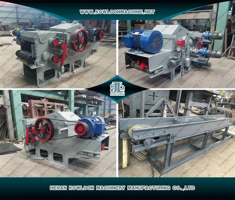 Forestry Machinery Wood Chipping Machine Bamboo Wood Drum Chipper